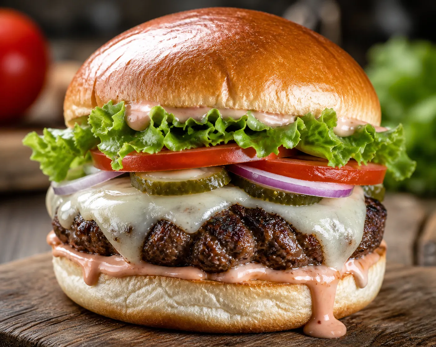 Rocky Burger — signature specialty burger at Burger Beast Red Deer